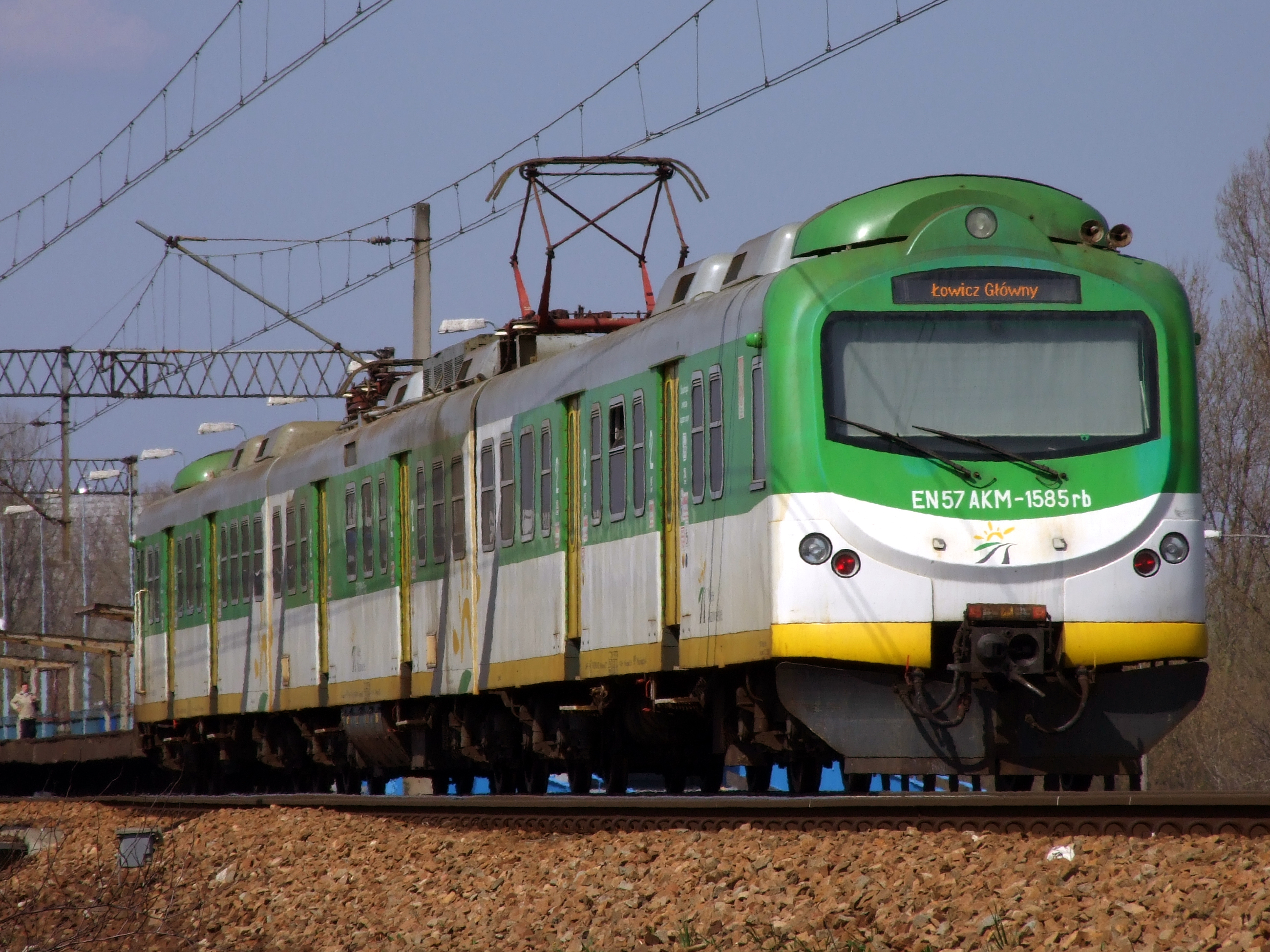 ELECTRIC MULTIPLE TRACTION UNITS EN57 Koleje Mazowieckie