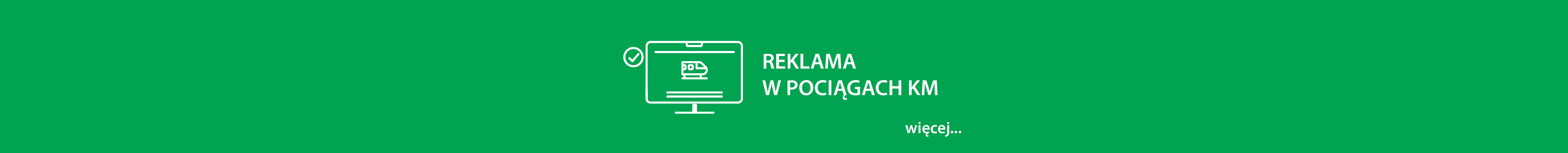 Reklama w Pociągach KM