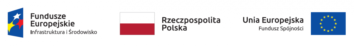 Znak Funduszy Europejskich, flaga Rzeczypospolitej Polskiej, flaga Unii Europejskiej 