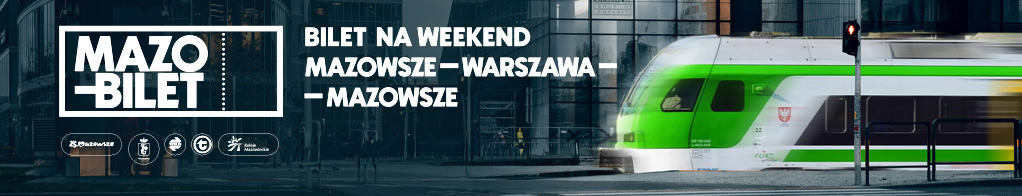 EZT ER160 FLIRT3 na tle miasta 