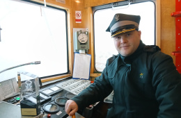 Pracownicy KM na Dniu Kolejarza w Stacji Muzeum