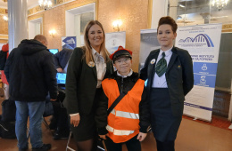 Pracownicy KM na Dniu Kolejarza w Stacji Muzeum