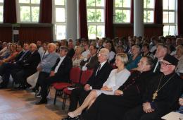 Zaproszeni goście na jubileusz szkoły kolejowej 