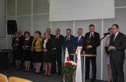 Pracownicy KM odznaczeni Medalami za Długoletnią Służbę, przyznanych przez Prezydenta RP zasłużonym pracownikom Kolei Mazowieckich