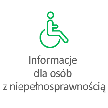 Informacje dla osób z niepełnosprawnością