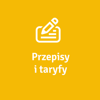 Przepisy i taryfy