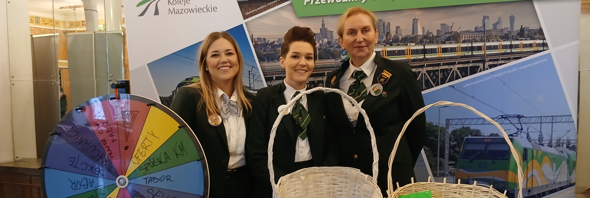 Pracownicy KM na Dniu Kolejarza w Stacji Muzeum